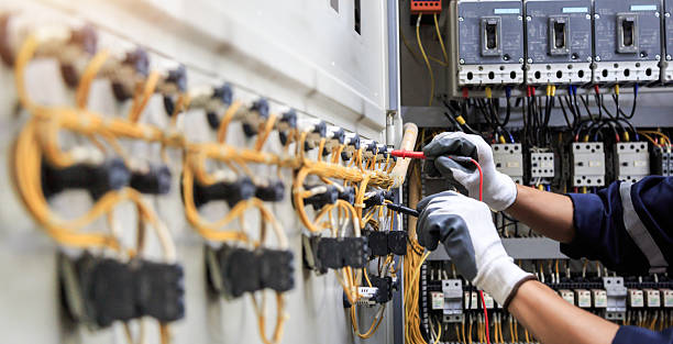 Professional Electrical Panel Upgrade technician working in York County County, PA
